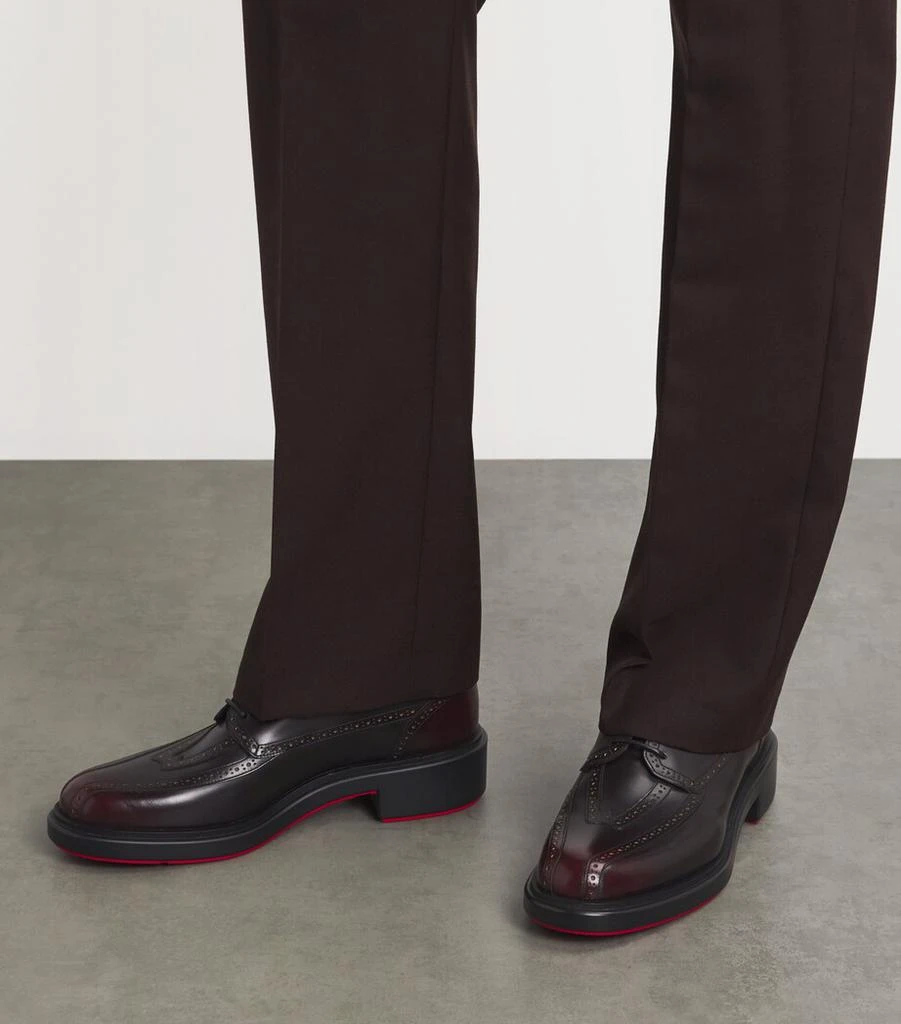Christian Louboutin Danilou Calf Leather Brogues 2