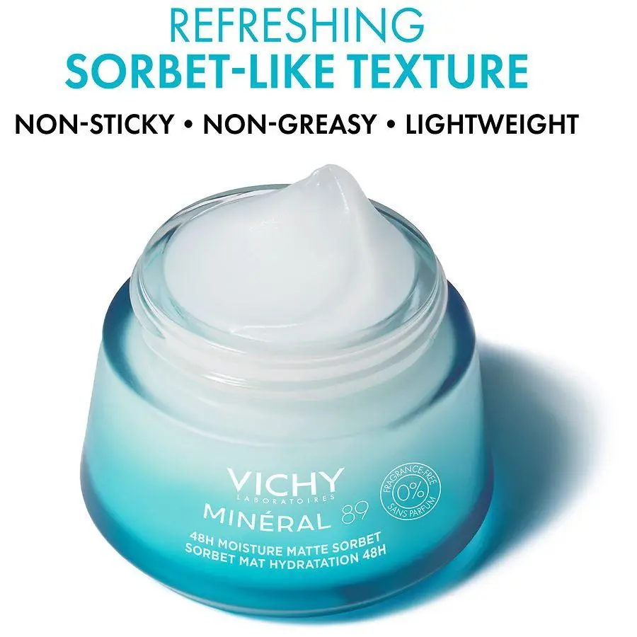 Vichy Mineral 89 48H Moisture Matte Sorbet 2