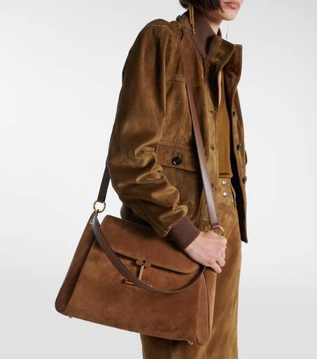 Tom Ford Tara Medium suede shoulder bag 6