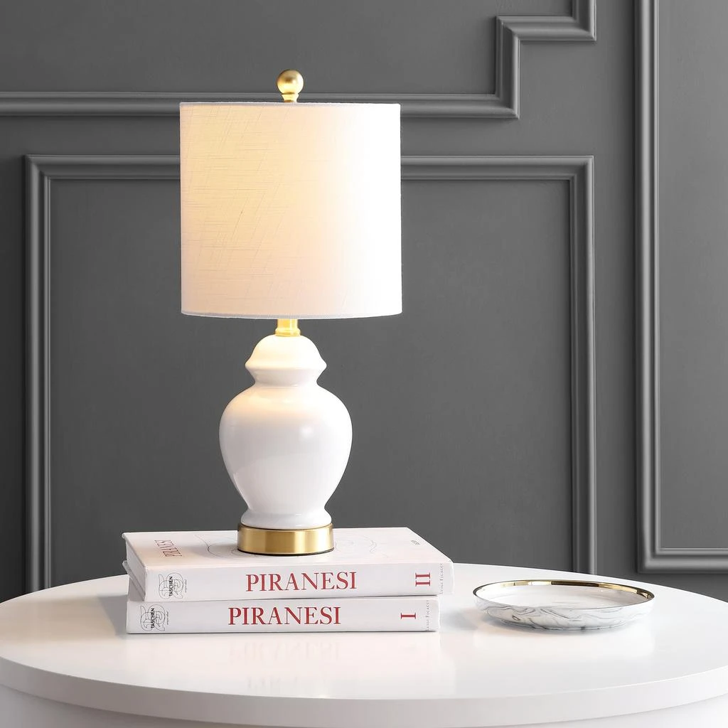 JONATHAN Y Perry 20" Ceramic/Metal LED Table Lamp