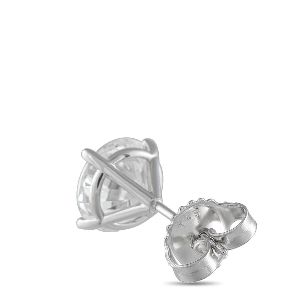 LB Exclusive 14K White Gold 4.0ct Lab-Grown Diamond Stud Earrings MF02-072225 2