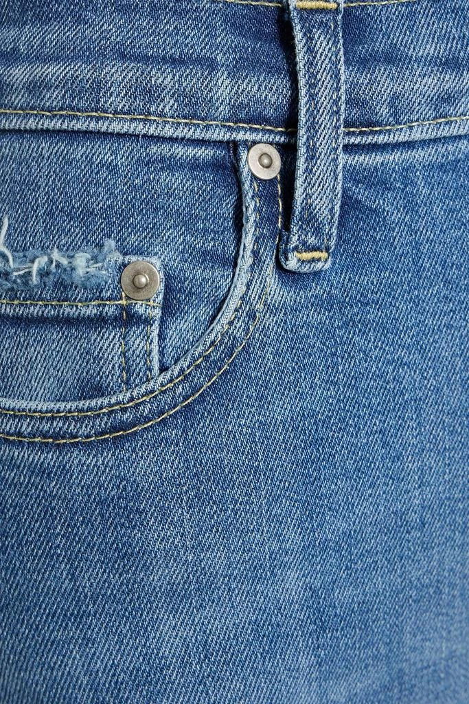 Nobody Denim Siren distressed high-rise skinny jeans 4