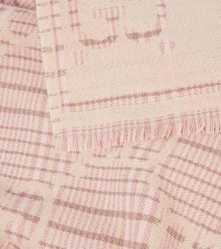Gucci GG wool-blend jacquard scarf 4