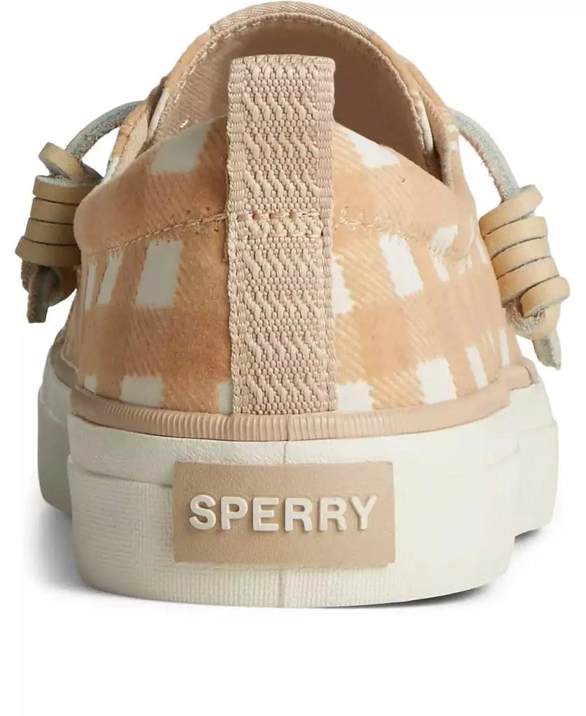 Sperry Women's Crest Vibe Gingham Canvas Sneakers, Created for Macy's 3