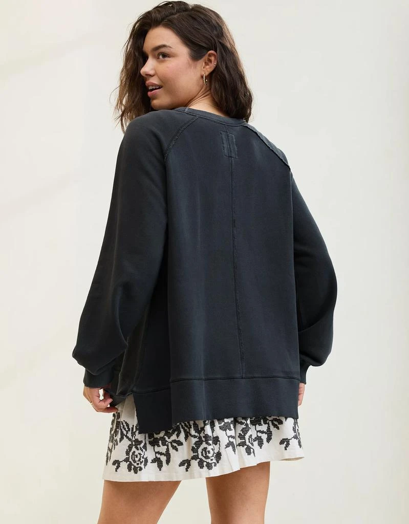 Aerie Aerie East West Crew Sweatshirt 2