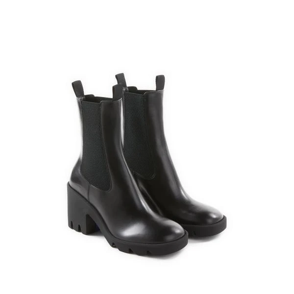 Burberry Bottines en cuir mélangé 1