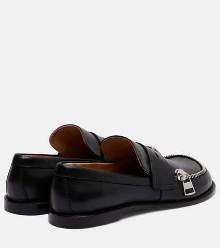 JW Anderson Logo-Engraved Leather Loafers in Black, Size 41 NEW in Box + DustBag JW ANDERSON | Shoes | Jw Anderson Logoengraved Leather  main image 2