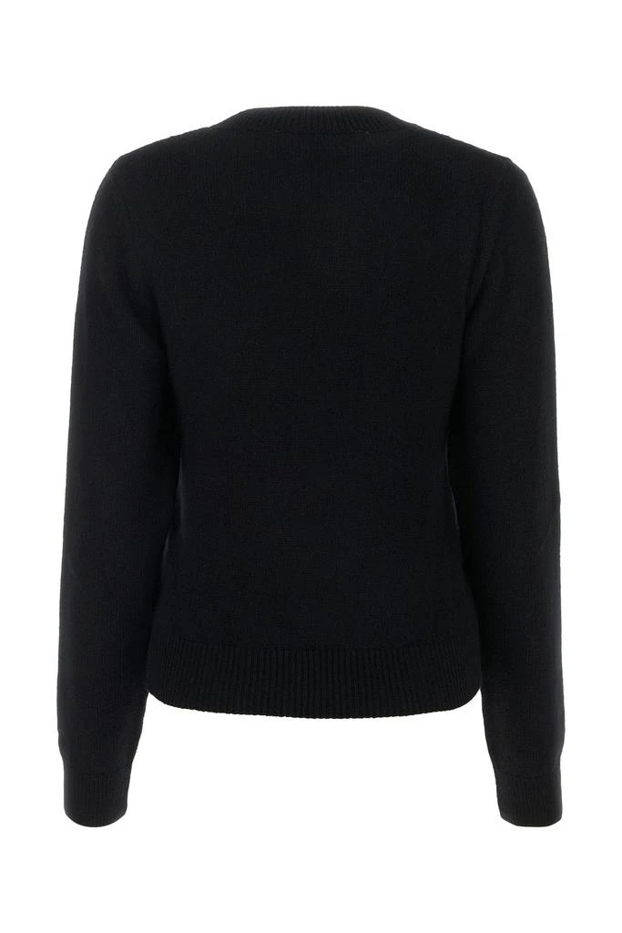 Palm Angels Black wool blend sweater 1