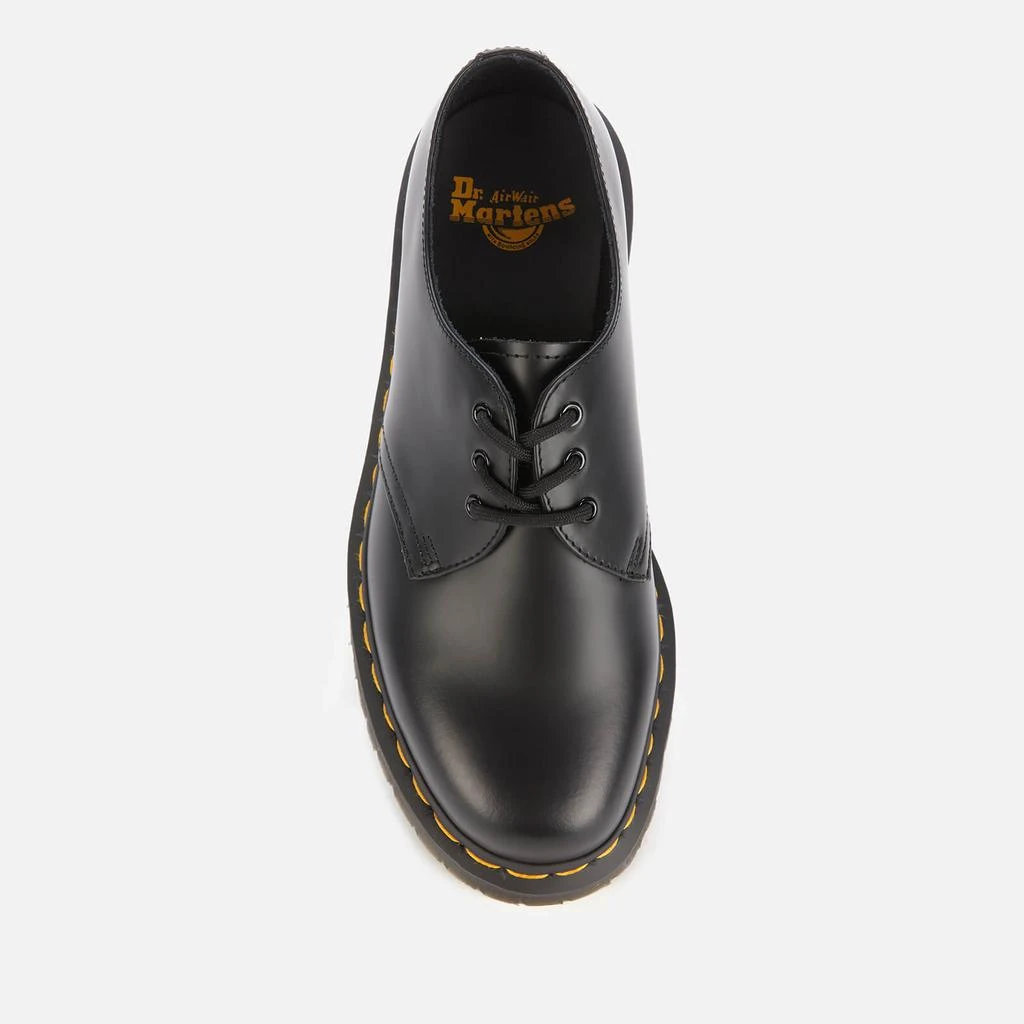 Dr. Martens 1461 Bex Smooth Leather 3-Eye Shoes - Black 3