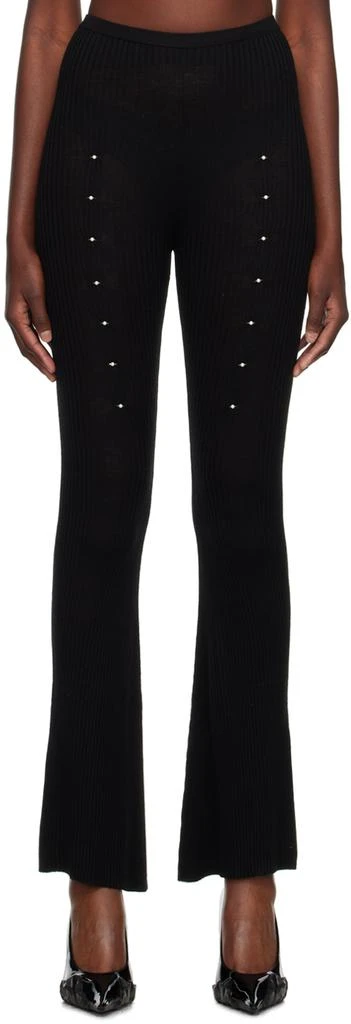 RUI Black Flared Lounge Pants 1