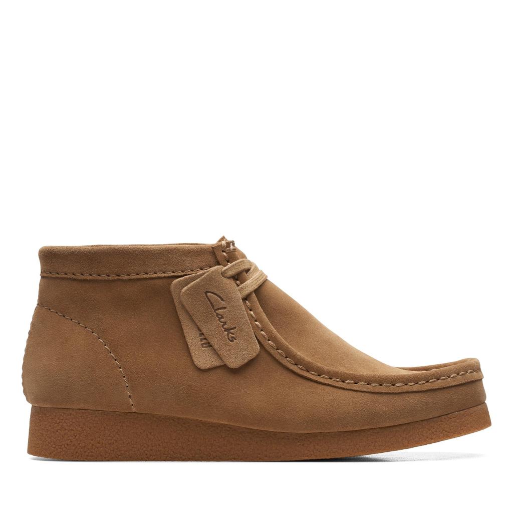 Clarks Torhill Hi in Green Suede - Boots - Free Shipping