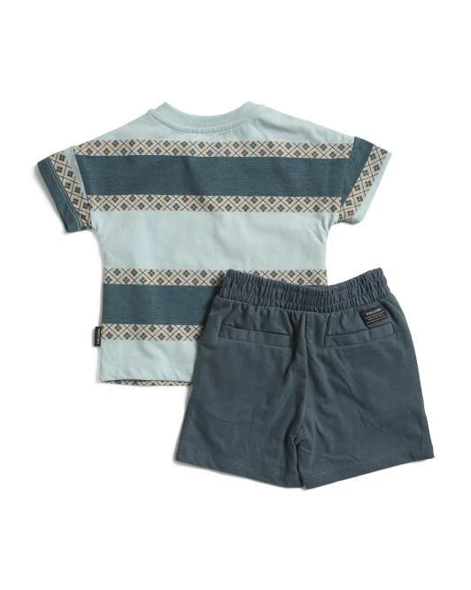 Volcom Infant Boys 2pc Top And Shorts Set 2