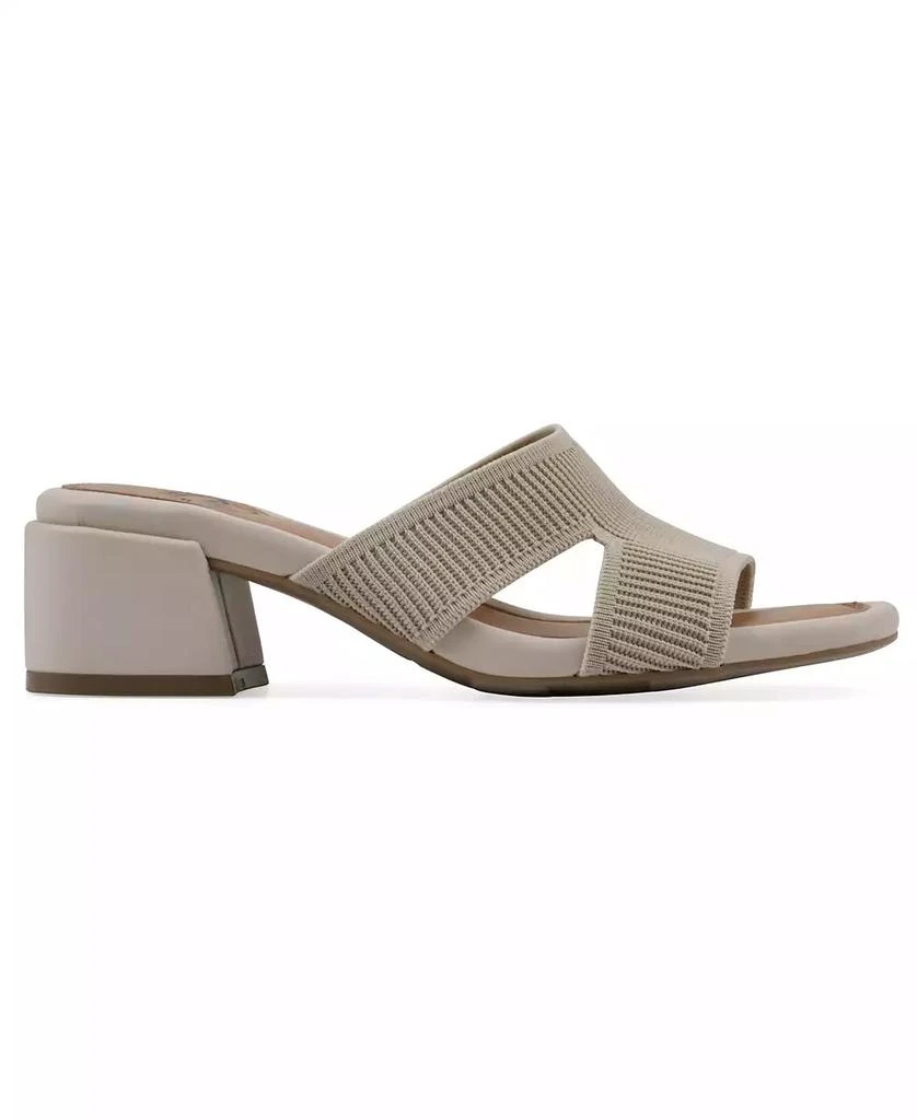 White Mountain Women
s Milled Round Toe Dress Sandals 2