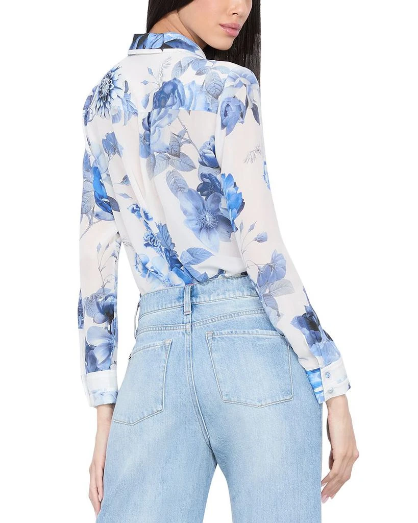 Alice + Olivia Willa Silk Shirt 7