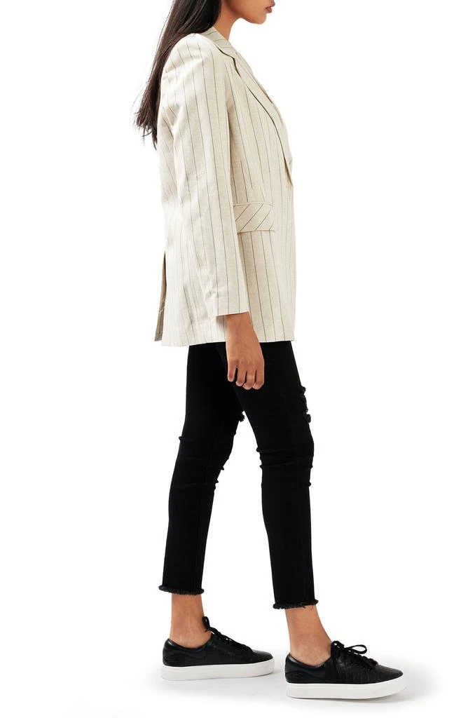 Belle & Bloom Love & Mercy Stripe Notch Lapel Blazer 5