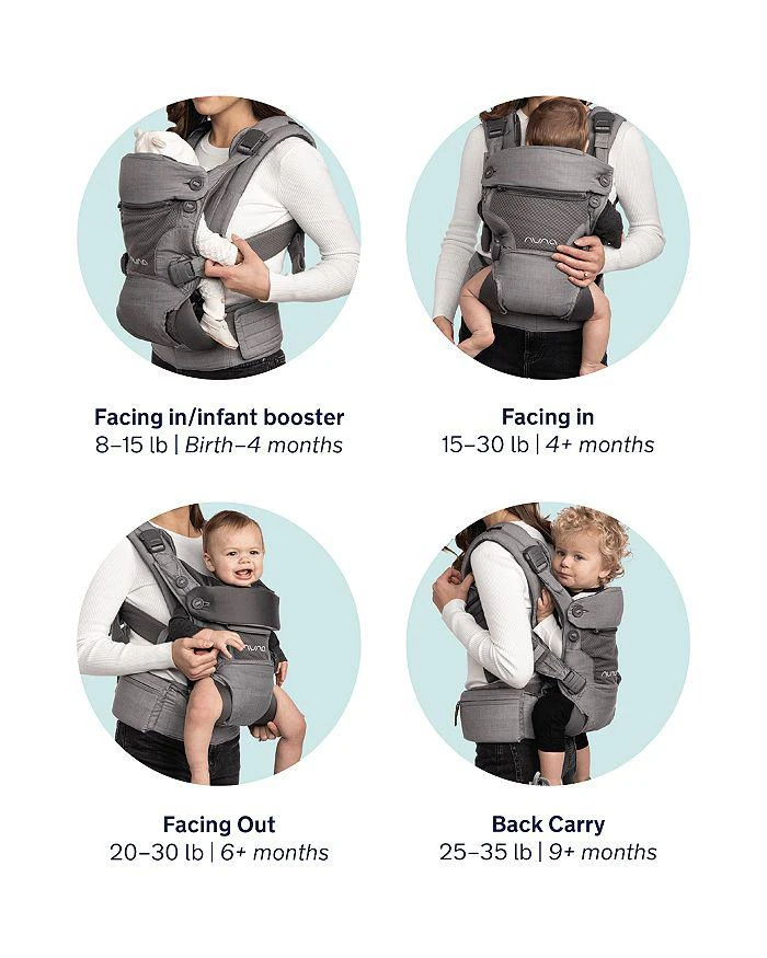 Nuna CUDL™ 4-in-1 Baby Carrier 8