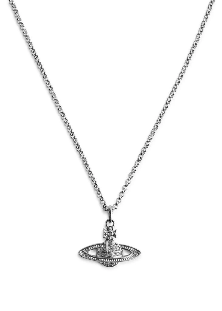 Vivienne Westwood Mini Bas Relief orb necklace 1