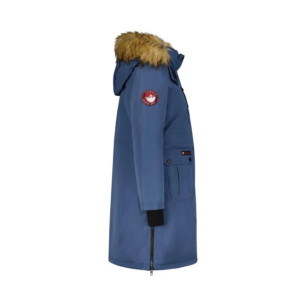 Canada Weather Gear OLCW991EC Womens Heavyweight Dual Pocket Parka Coat 5