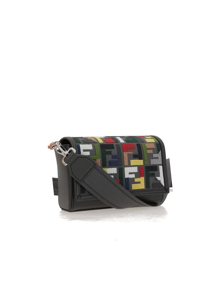 Fendi Fendi Compact Logo Detailed Messenger Bag 3