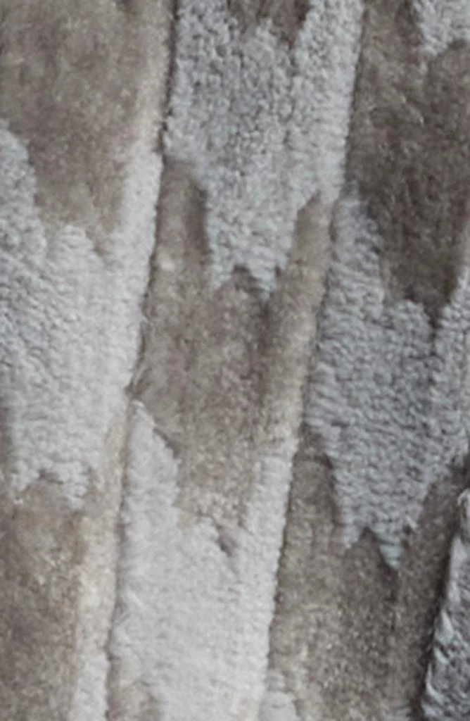 Daniel Buchler Houndstooth Stripe Fleece Robe 5