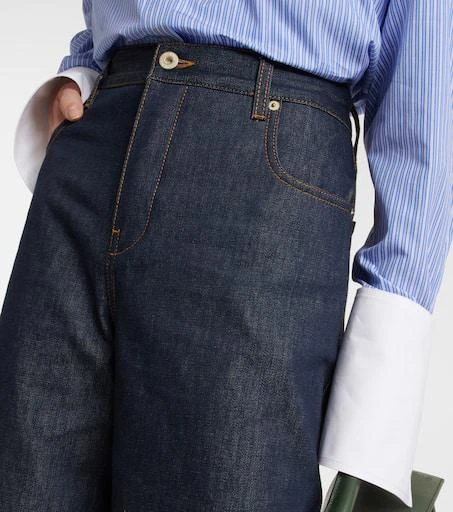 Loewe High-rise cropped jeans 4