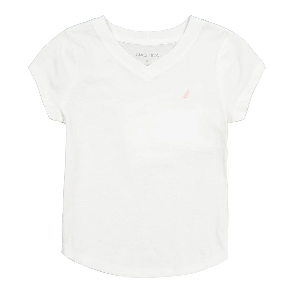 Nautica Girls' V-Neck T-Shirt (7-16) 7