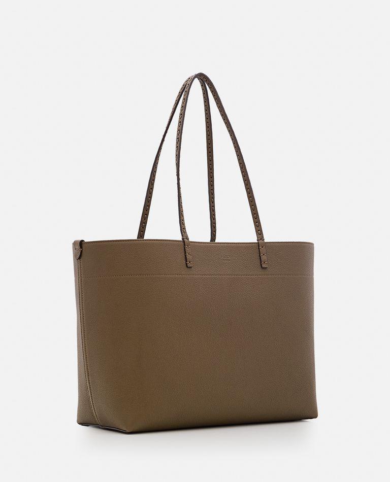 Fendi Medium Roll Leather Tote Bag