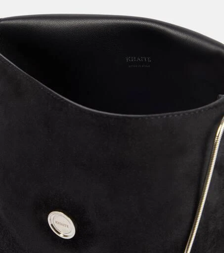 Khaite Bobbi suede shoulder bag 3