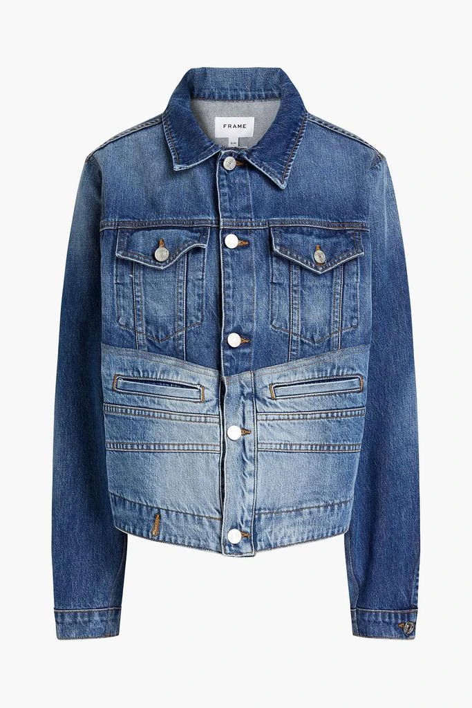 FRAME Faded denim jacket 1