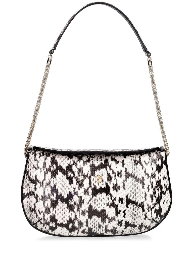 Giorgio Armani Snakeskin Shoulder Bag 1