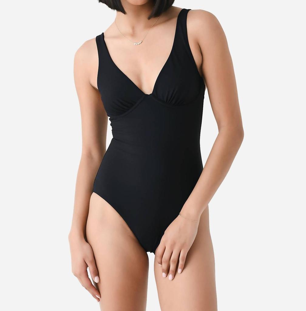 Bondi Born Nimah One-Piece Swimsuit In Black