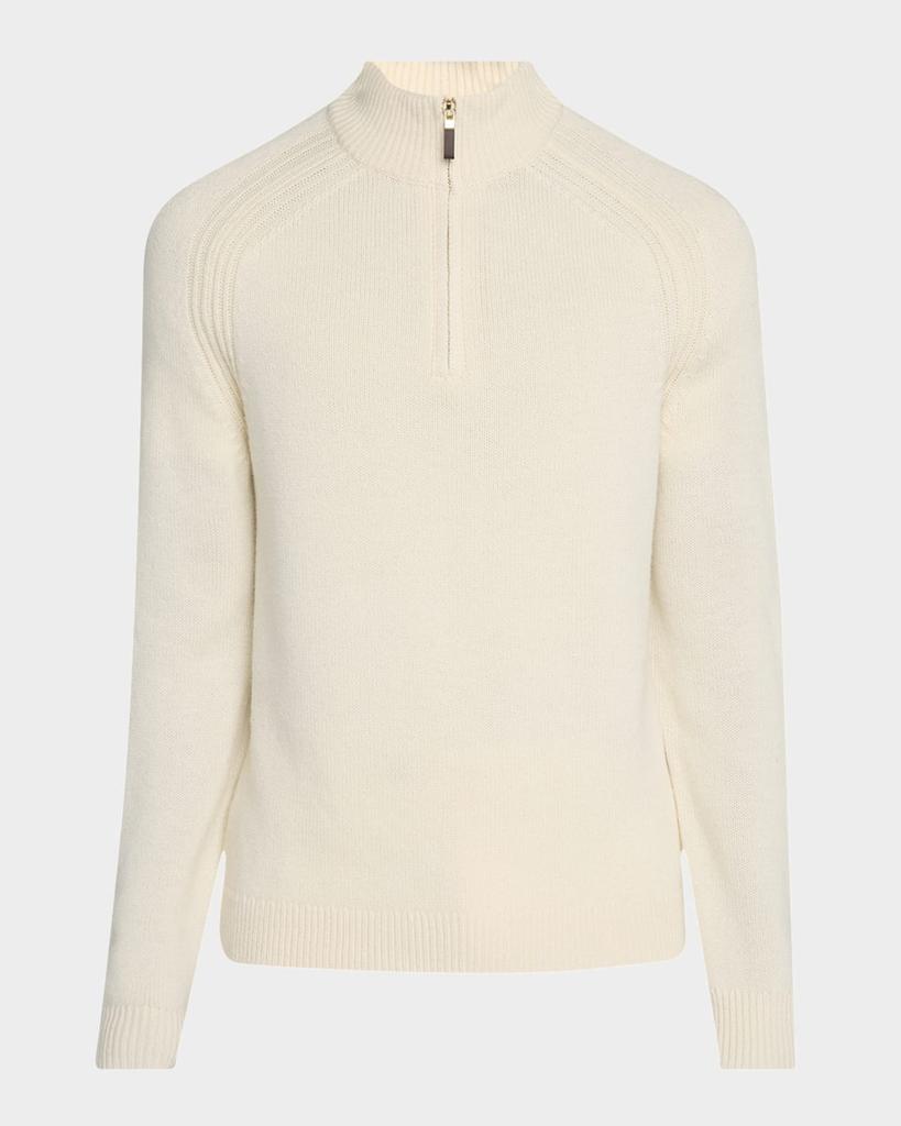 REISS Men's Roberts Henley Sweater