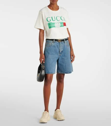 Gucci Rhyton leather sneakers 3
