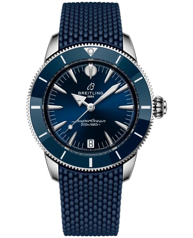 BREITLING Breitling Superocean Heritage Automatic 36 Blue Dial Rubber Strap Women
s Watch A10390161C1S1
