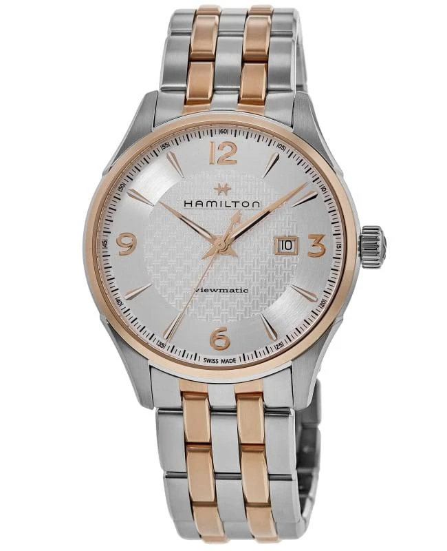 Hamilton Hamilton Jazzmaster Viewmatic Auto Silver Dial Two-Tone Steel Men's Watch H42725151 1