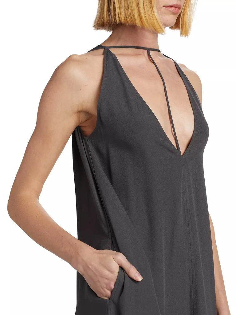 Totême Crepe T-Strap Maxi Dress 6