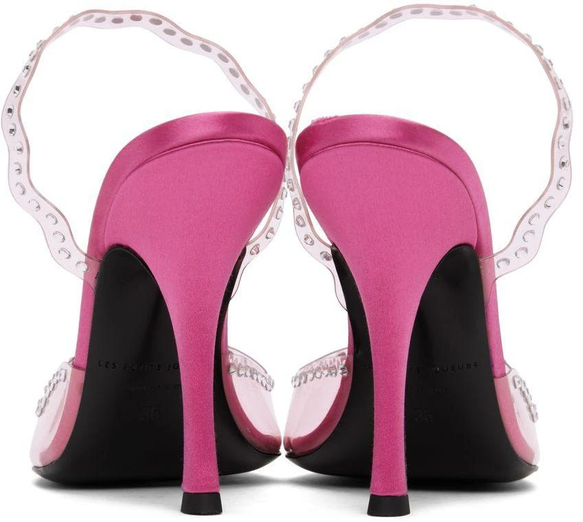 Les Petits Joueurs Pink Jerry Waves Heels 2