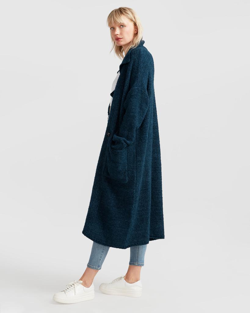 Belle & Bloom Born To Run Sustainable Sweater Coat