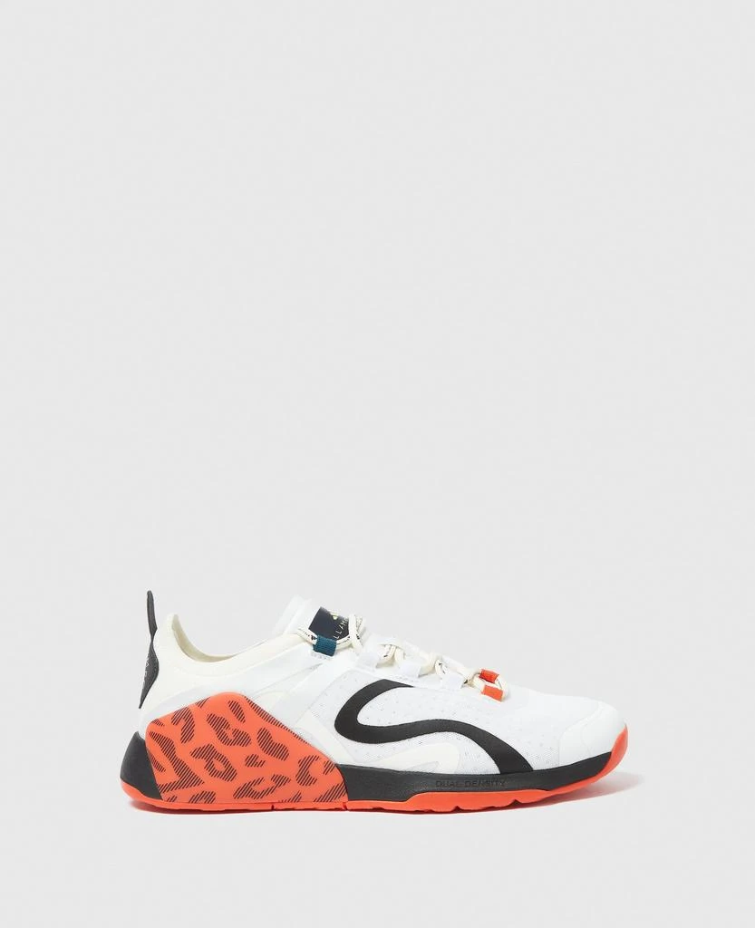 Stella McCartney Stella McCartney - Dropset Strength Trainers, Woman, Orange/White, Size: 8h 1