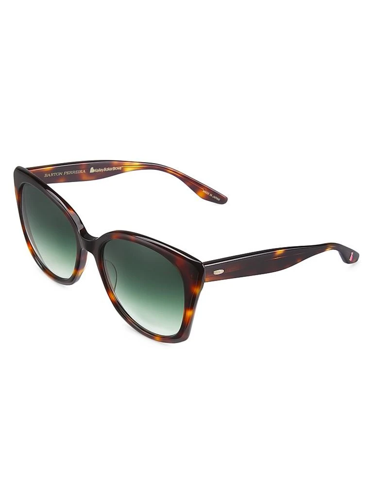 Barton Perreira Barton Perreira x Kelley Baker Brow Babe 56MM Cat-Eye Sunglasses 2