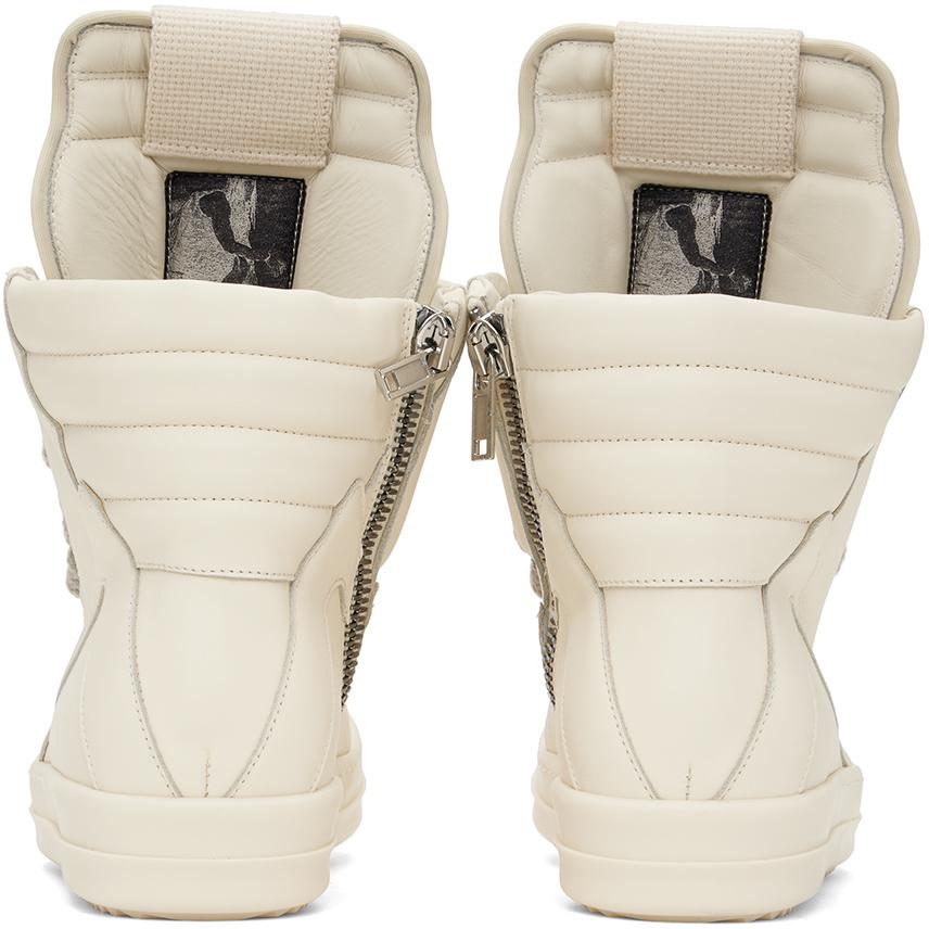 スニーカー Jumbolaced Geobasket Sneakers Rick Owens Jumbo Laced Geobasket in Lemon – Antidote Fashion