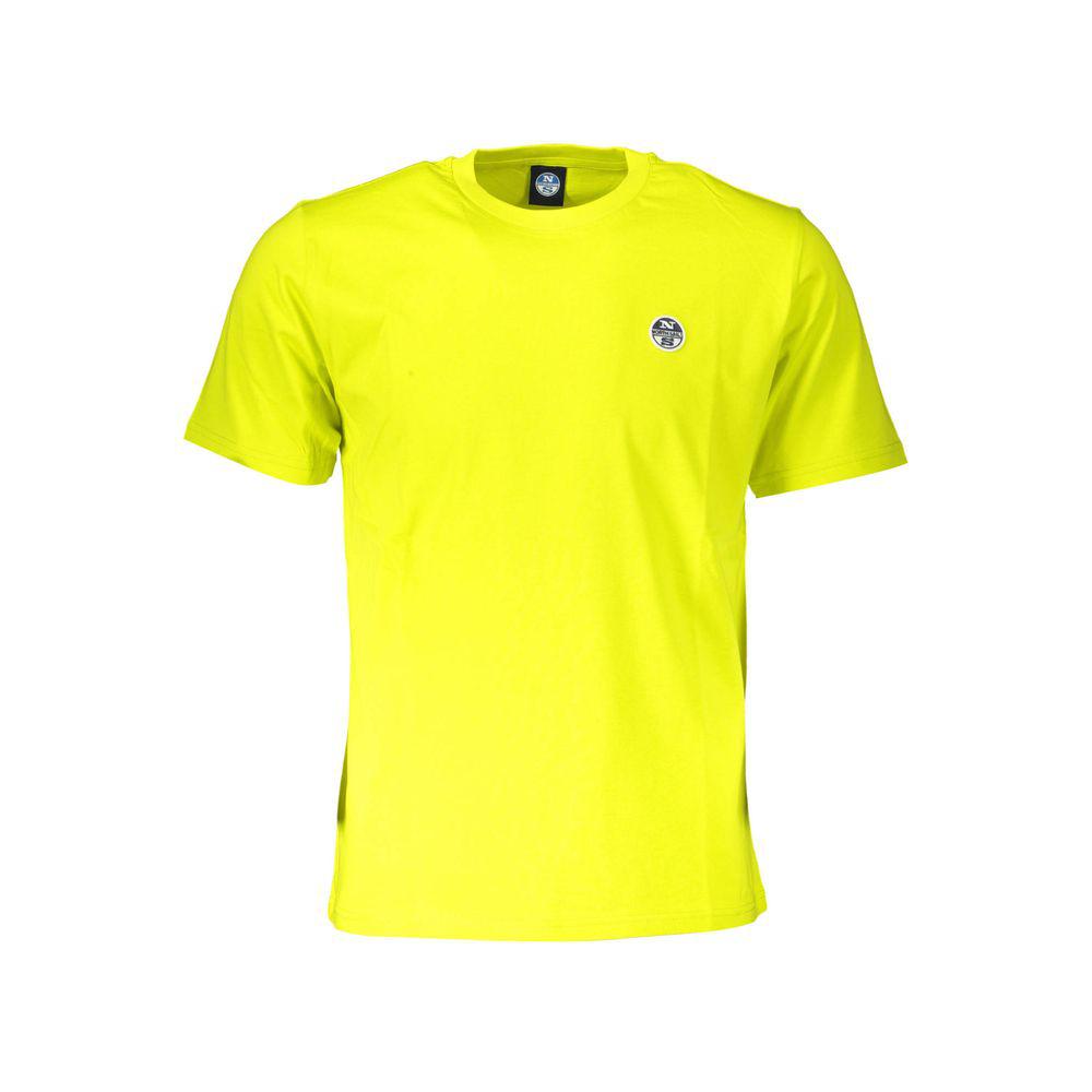 NORTH SAILS North Sails Yellow Cotton T-Shirt