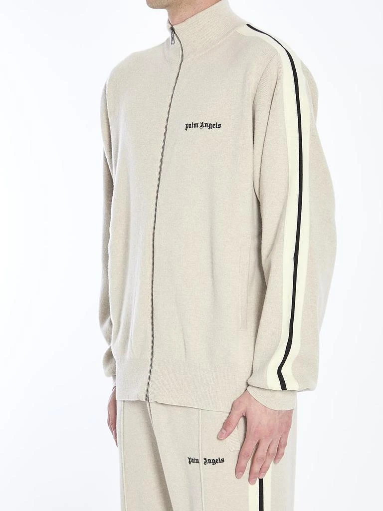 Palm Angels Track Jacket In Wool And Cashmere 2