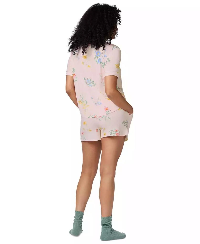 GAP GapBody Women's Notched-Collar Short Pajama Set 4