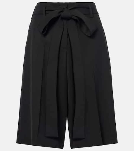 Valentino Virgin wool sablé Bermuda pants 1