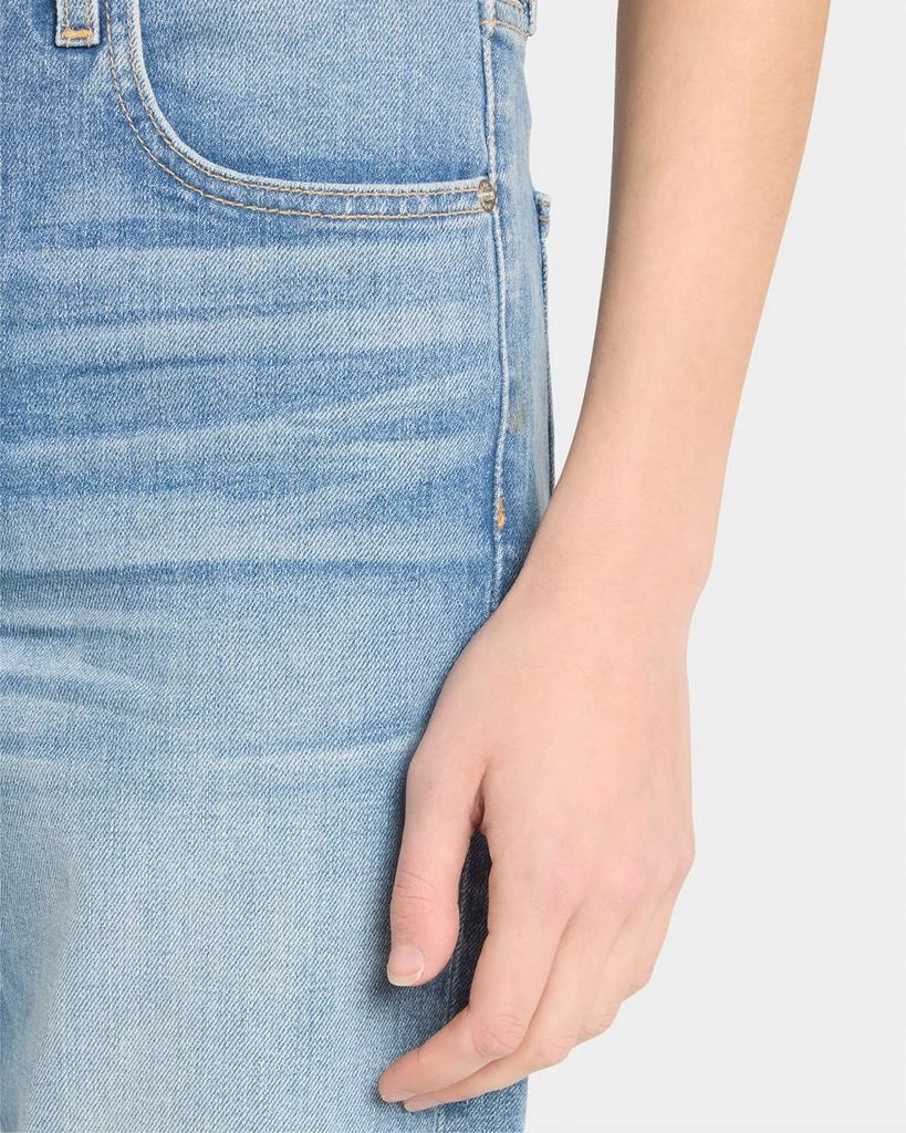SLVRLAKE Grace Wide Ankle Jeans with Raw Hem 5