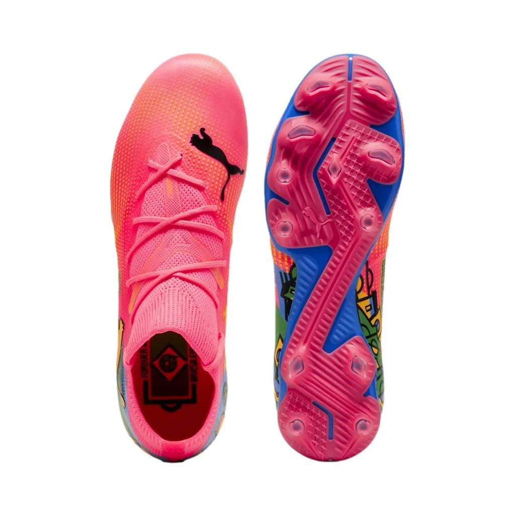 Puma Future 7 Match Neymar Jr Firm Ground/Artificial Ground Soccer Cleats Sunset Glow /  Black  107840-01 Men's 3