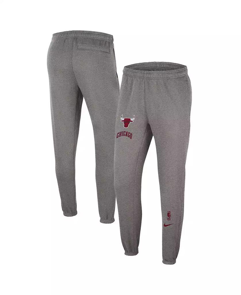 NIKE Men's Heather Charcoal Chicago Bulls 2022/23 City Edition Courtside Brushed Fleece Sweatpants