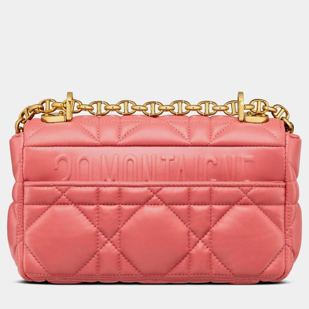 Dior Christian Dior Coral Pink calfskin Small Dior Caro Bag 4