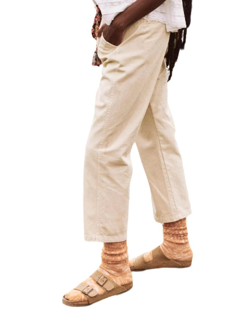 The Great Garment Dyed Chino Ranger Pant In Washed Khaki 3